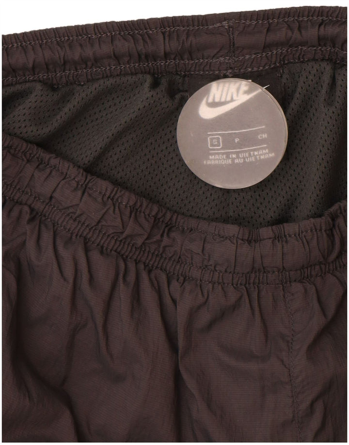 Nike Træningsdragt bukser til mænd Joggers Small Black Colourblock Nylon