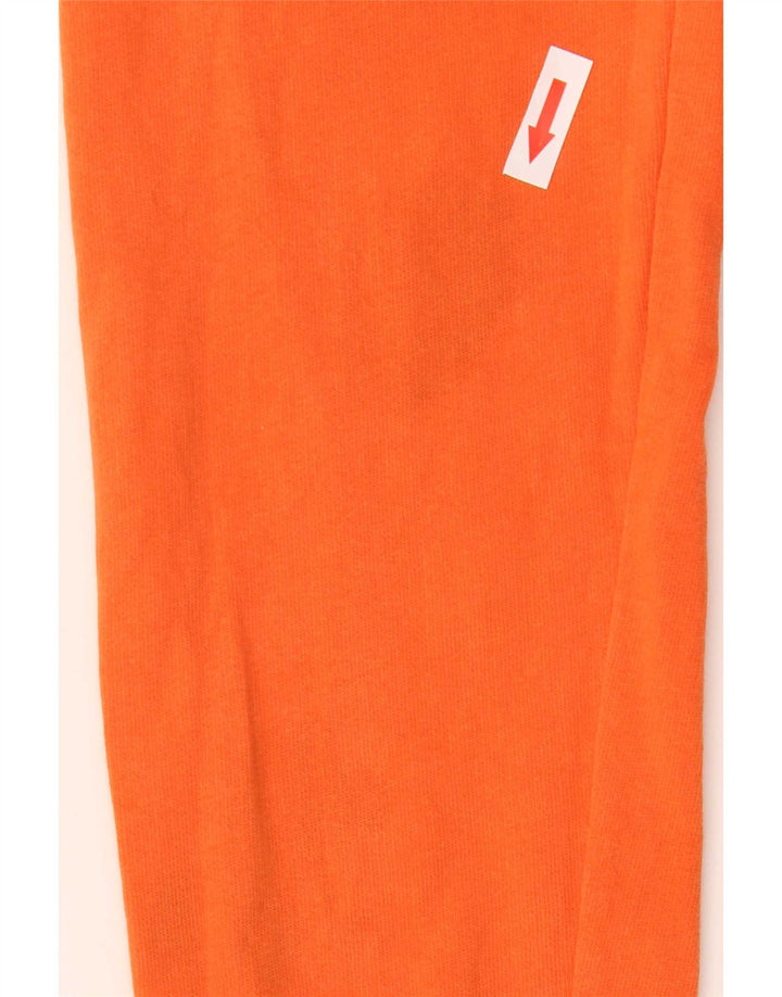 Crew Clothing Dame Sweatshirt Jumper UK 12 Medium Orange Bomuld