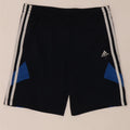 Adidas Boys Sports Shorts 11-12 år Navy Blue Colourblock Polyester