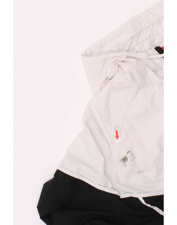 Nike Træningsdragt med hætte til mænd Topjakke Medium White Colourblock Polyester