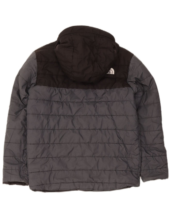 The North Face Boys Polstret hættejakke 11-12 år Grå