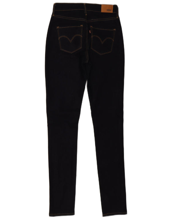 Levi's Dame Skinny Jeans W25 L32 Marineblå Bomuld