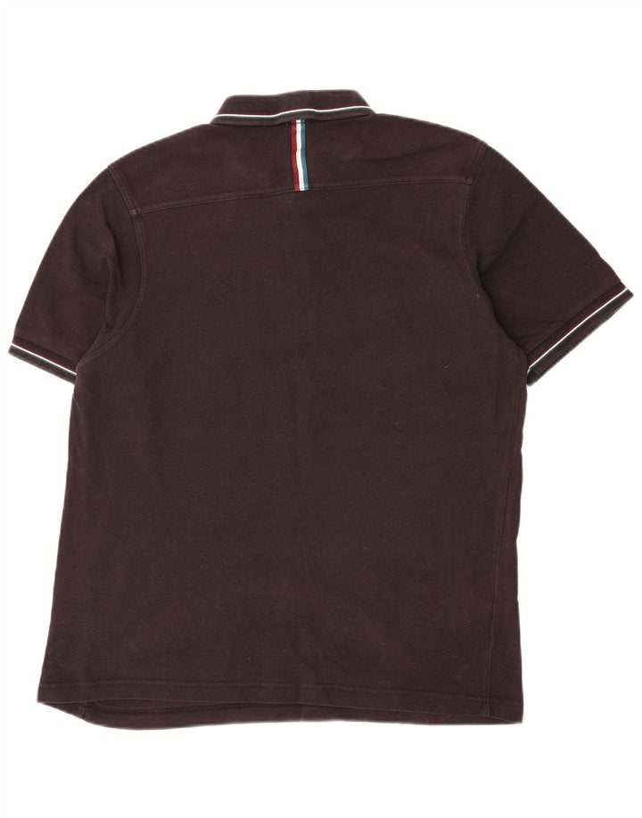 Fred Perry Herre Slim Fit Polo Shirt Stor sort bomuld