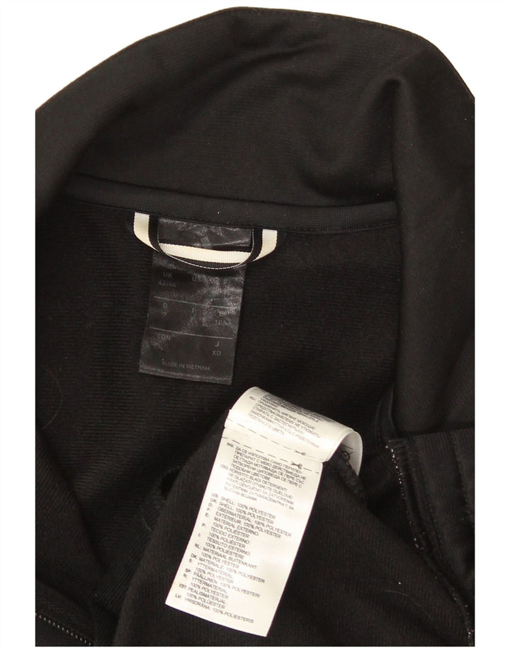 Adidas Træningsdragt til mænd Topjakke UK 42/44 Stor sort polyester