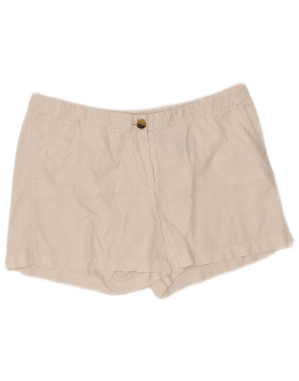 Tommy Hilfiger Chino Shorts til kvinder US 8 Medium W32 Hvid Bomuld