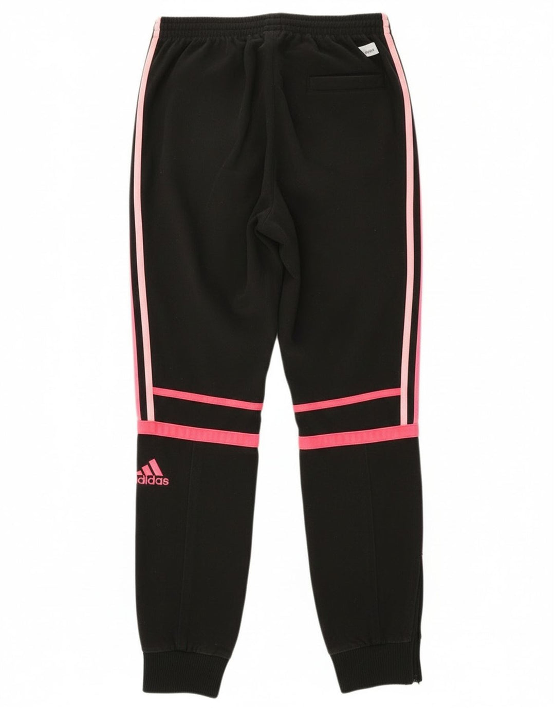 Adidas Pige Træningsdragt Bukser Joggers 13-14 År Sort Polyester