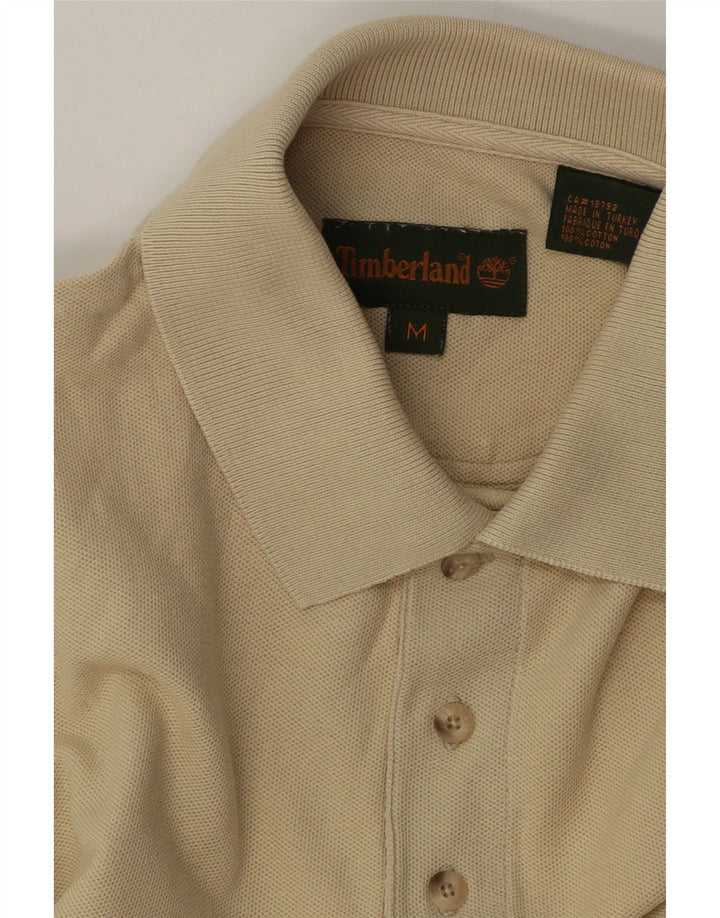 Timberland Herre poloshirt Medium Off White Bomuld