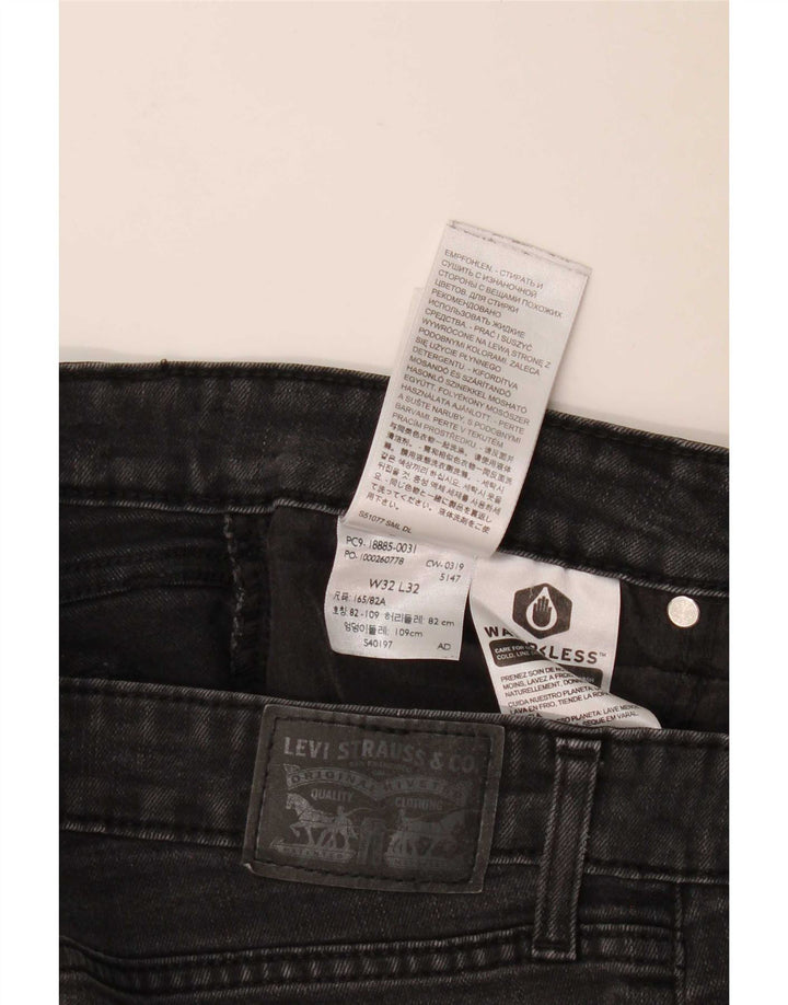 Levi's Dame 715 Bootcut Jeans W32 L32 Grå Bomuld