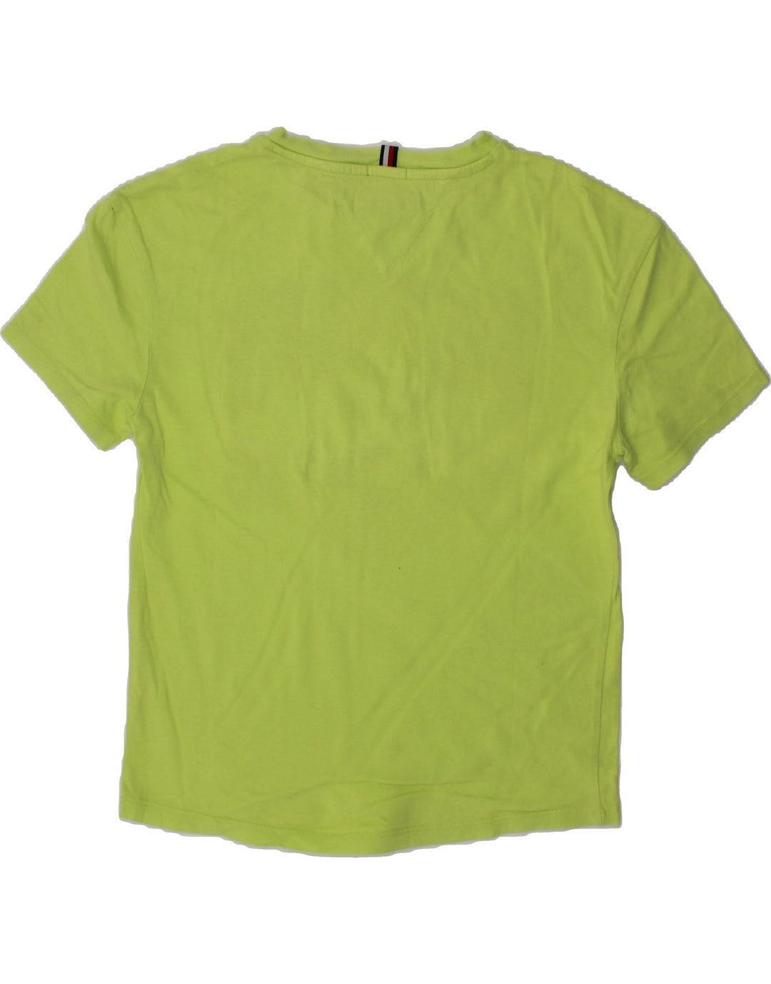 TOMMY HILFIGER Boys Graphic T-Shirt Top 9-10 Years Green Vintage Tommy Hilfiger and Second-Hand Tommy Hilfiger from Messina Hembry 