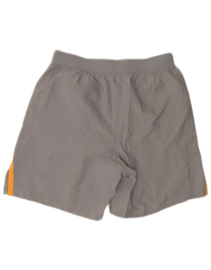 UNDER ARMOUR Mens Fitted Sport Shorts Medium  Grey Polyester
