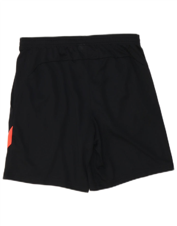 Nike Dri Fit sportsshorts til mænd Small Black Colourblock Polyester