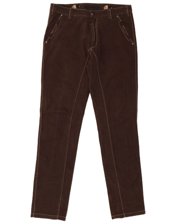 AMERICANINO Slim Chino-bukser til mænd IT 48 Medium W30 L34 Brun bomuld