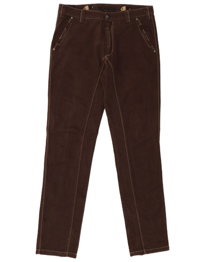 AMERICANINO Slim Chino-bukser til mænd IT 48 Medium W30 L34 Brun bomuld