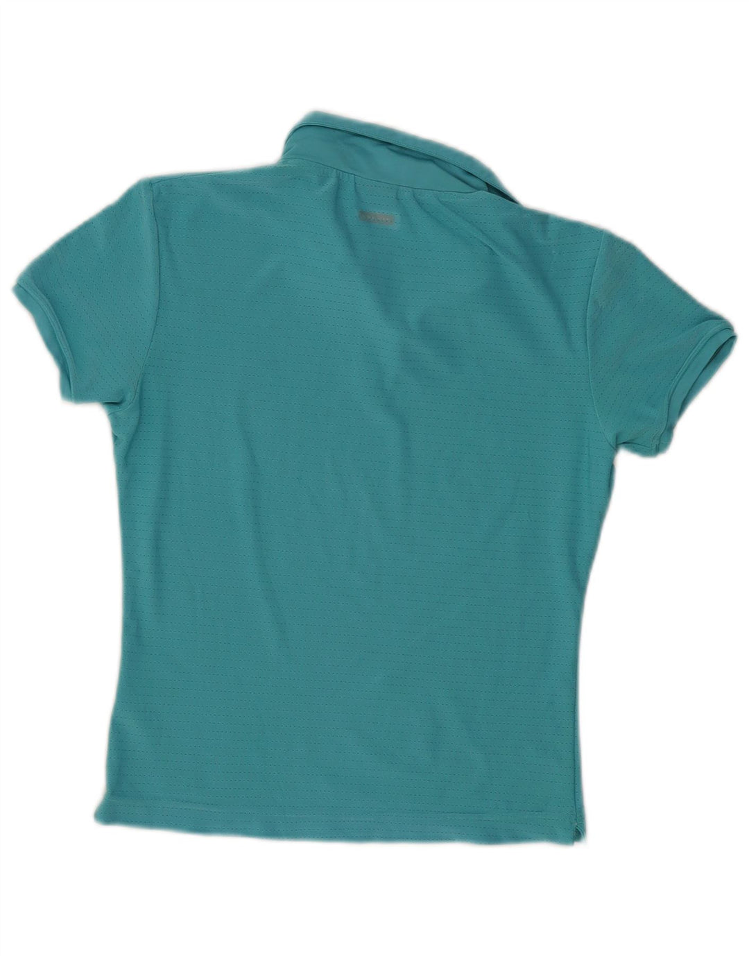 Nike Dame Dri Fit Polo Shirt UK 10 Lille turkis polyester