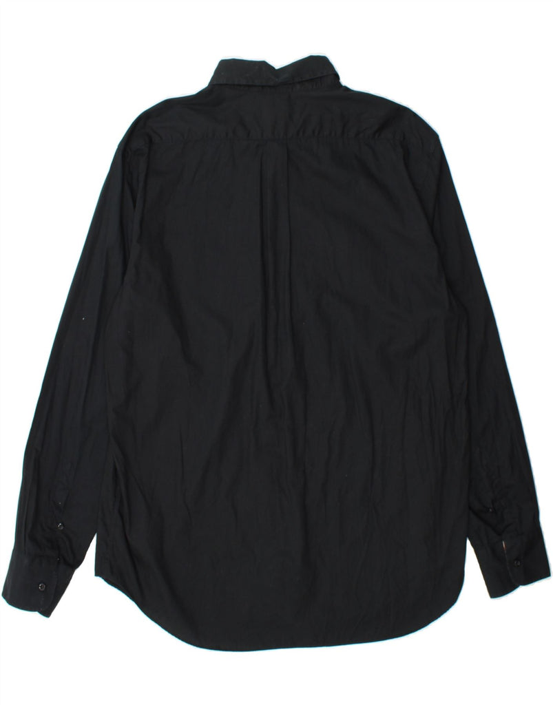 DAKS Mens Shirt Size 17 XL Black Cotton Vintage DAKS and Second-Hand DAKS from Messina Hembry 