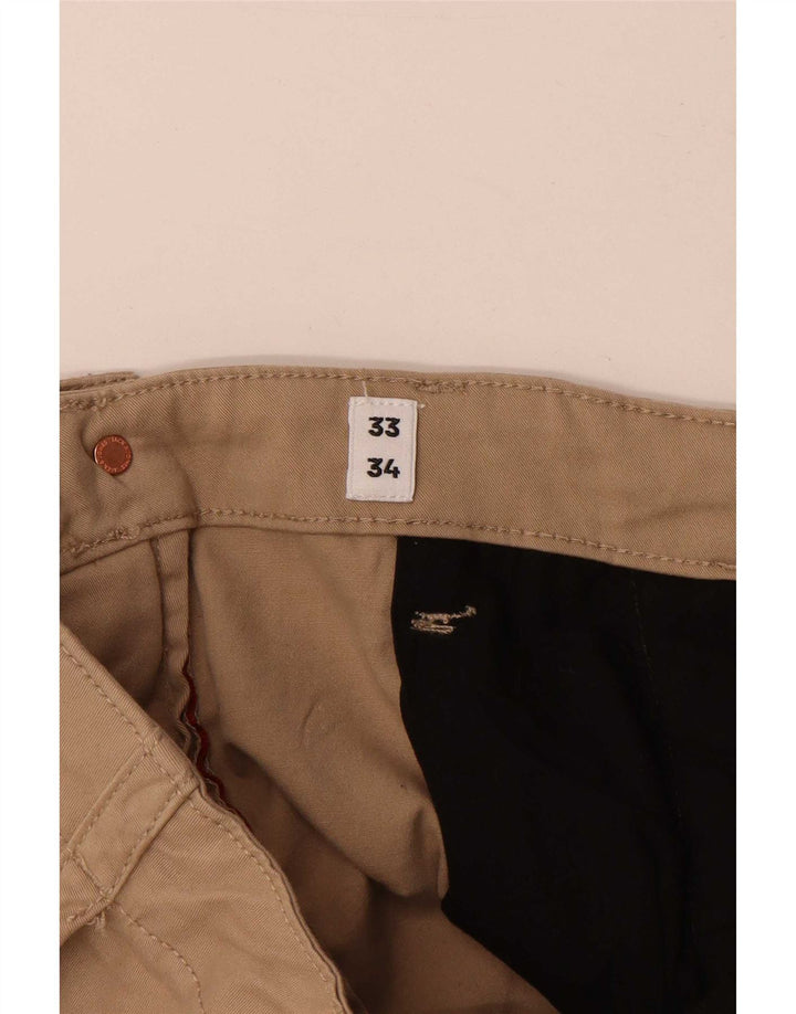 Jack & Jones Herre joggers Cargo Bukser W33 L34 Beige