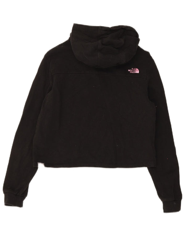 The North Face Girls Graphic Crop Hoodie Jumper 11-12 år Stor Sort