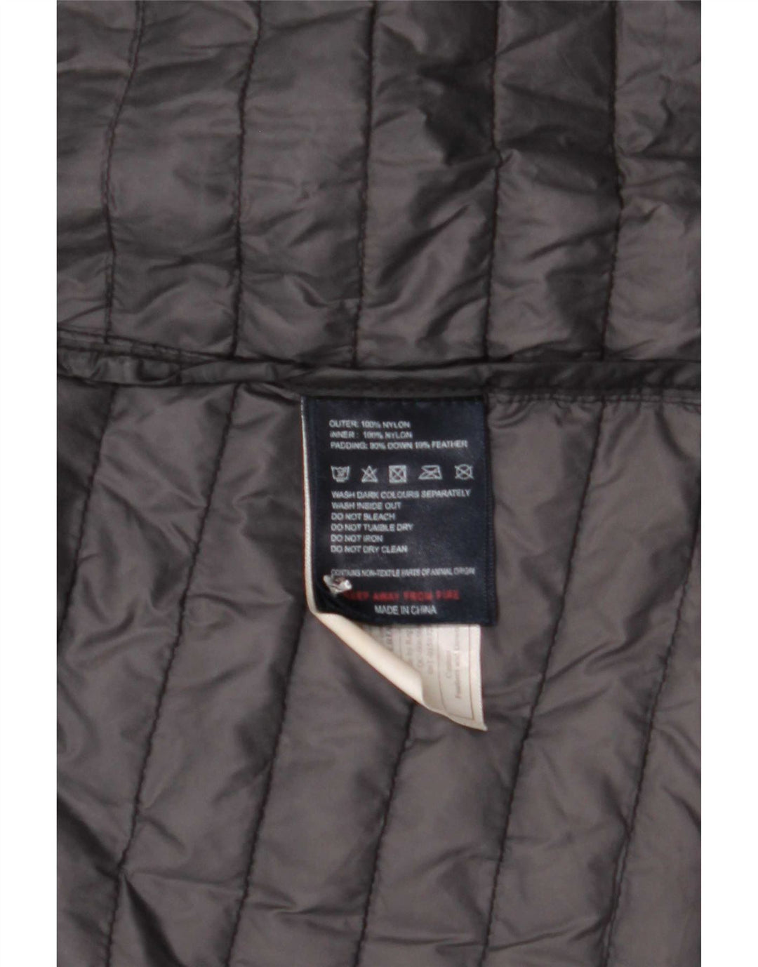 Puffa Dame Hooded Polstret Frakke UK 8 Small Black Nylon