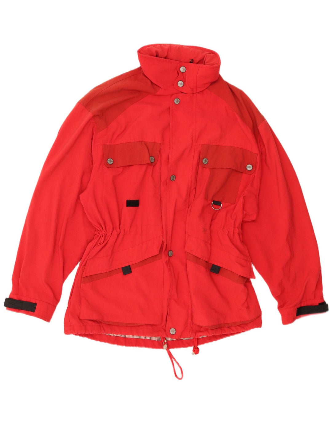 Diadora Dame Windbreaker Jacket UK 16 Large Rød Polyamid