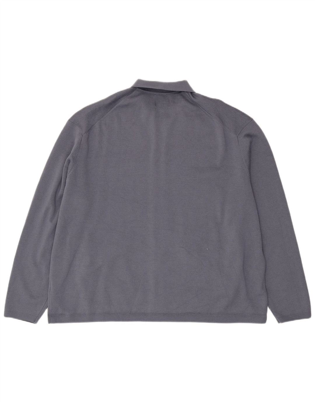 Marks & Spencer Herre Cardigan Sweater 4XL Blå Polyester