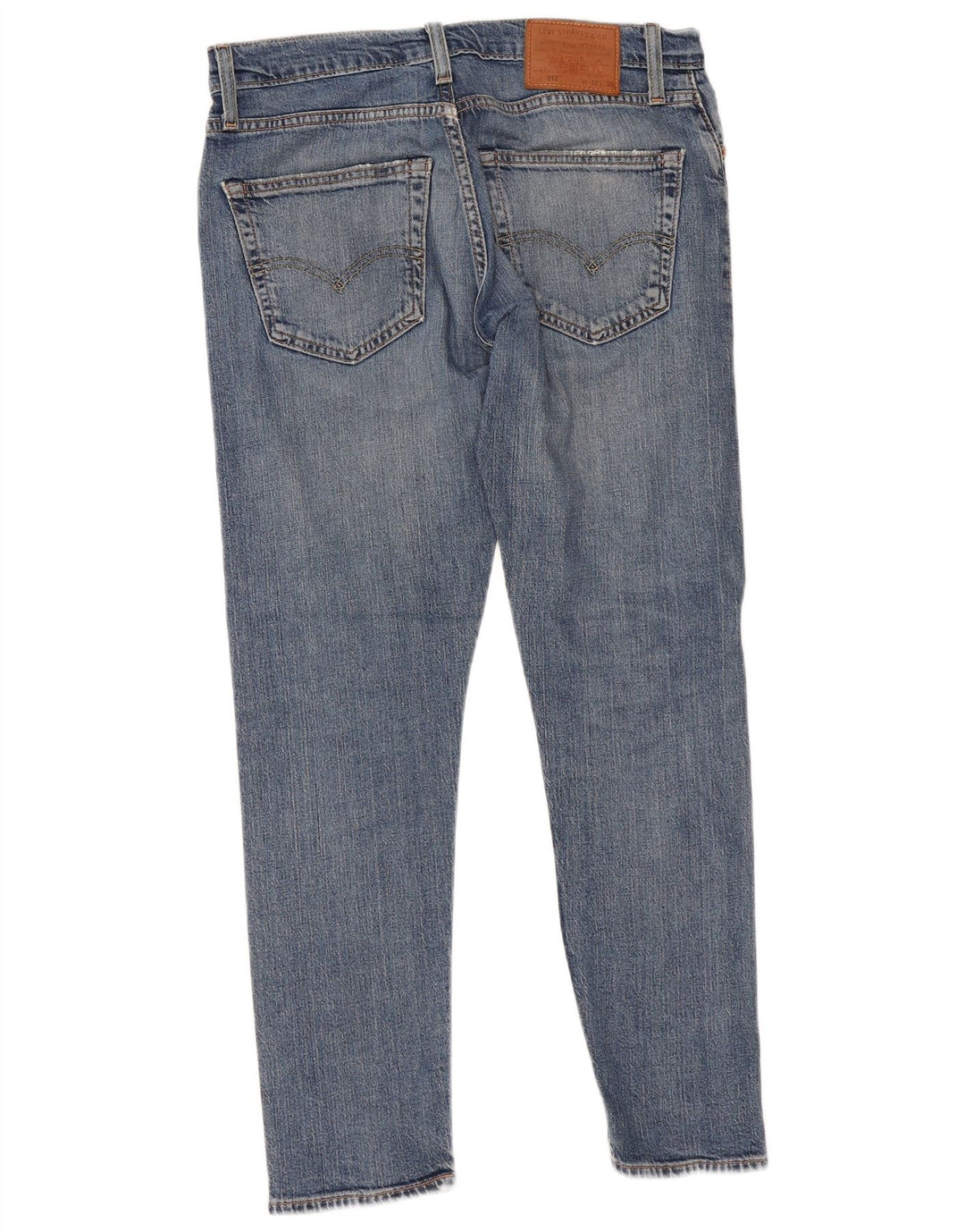 Levi's Herre 512 Slim Tapered Jeans W32 L30 Blå Bomuld