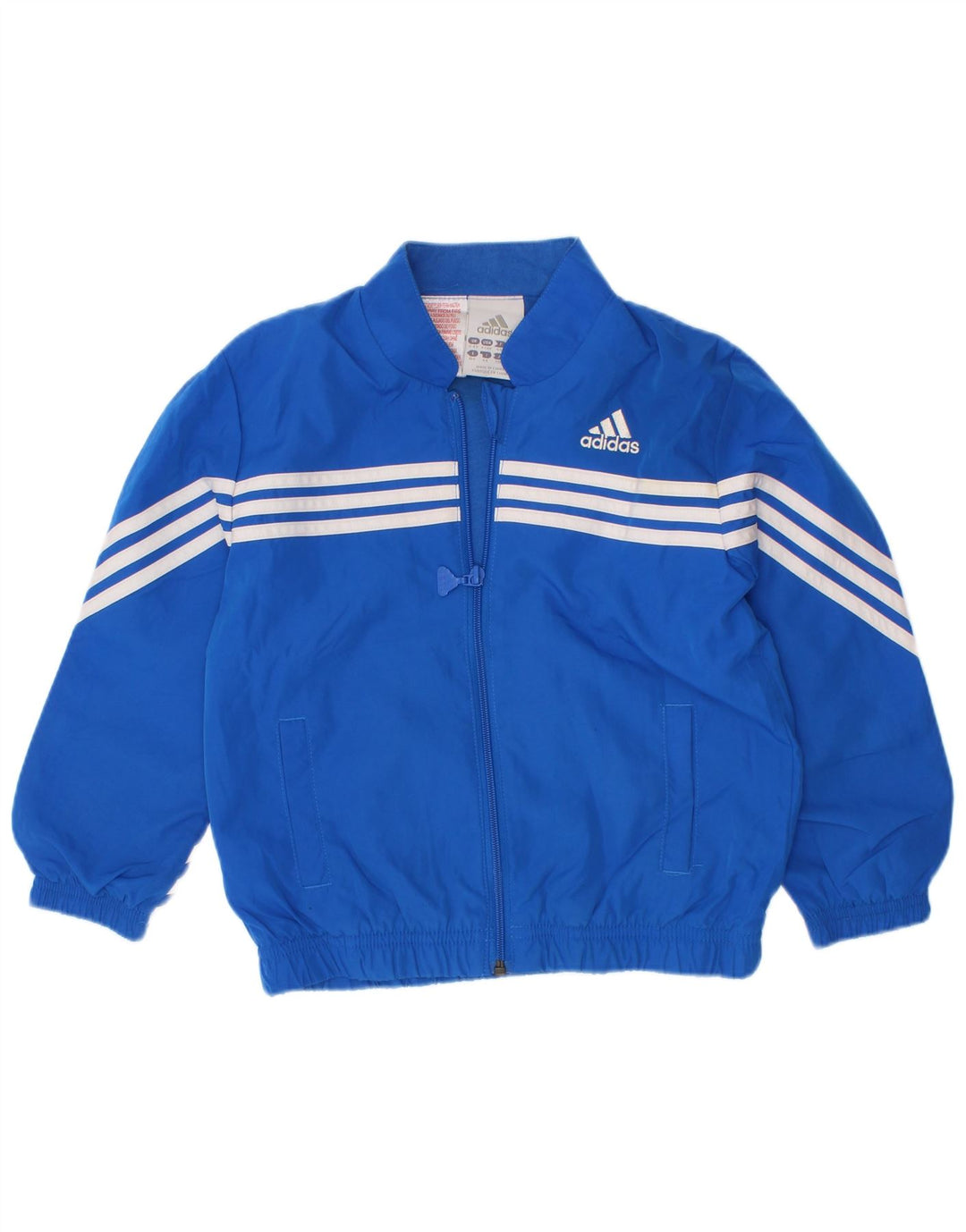 Adidas Drenge Træningsdragt Topjakke 3-4 År Blå Polyester