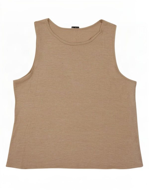 Zara Damevest Top UK 14 Medium Beige