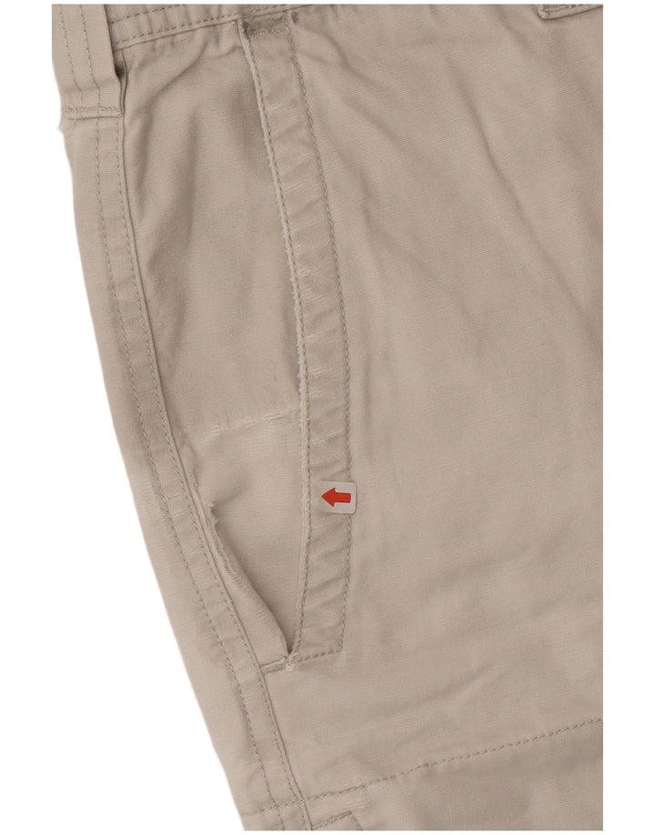 Columbia Herre Cargo Shorts W34 Stor Beige Bomuld