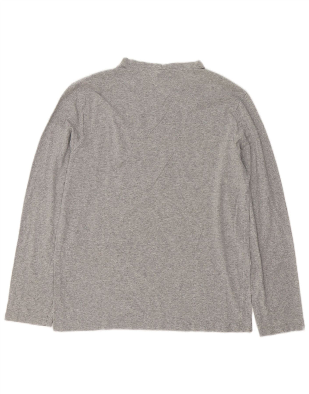 Trussardi Jeans Herre Top Langærmet Medium Grey Flecked Bomuld