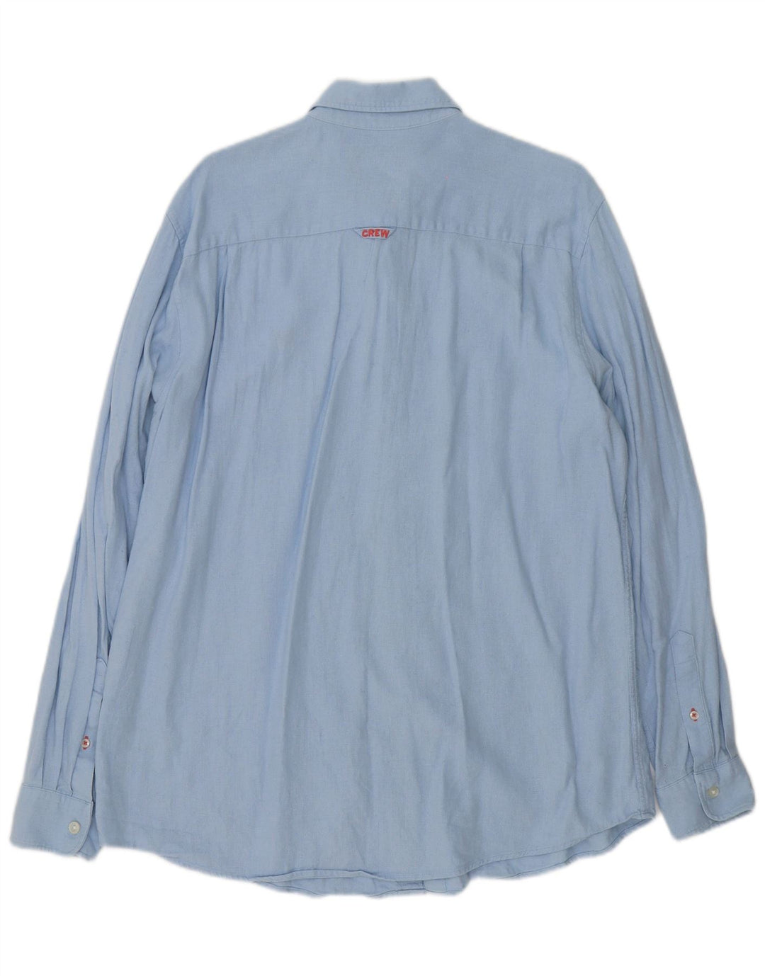 Crew Clothing Herreskjorte Stor Blå Linen