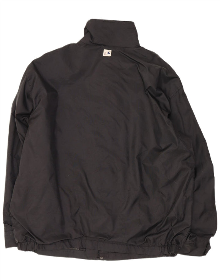 Americanino Herre Windbreaker Jacket UK 42 XL Sort Nylon