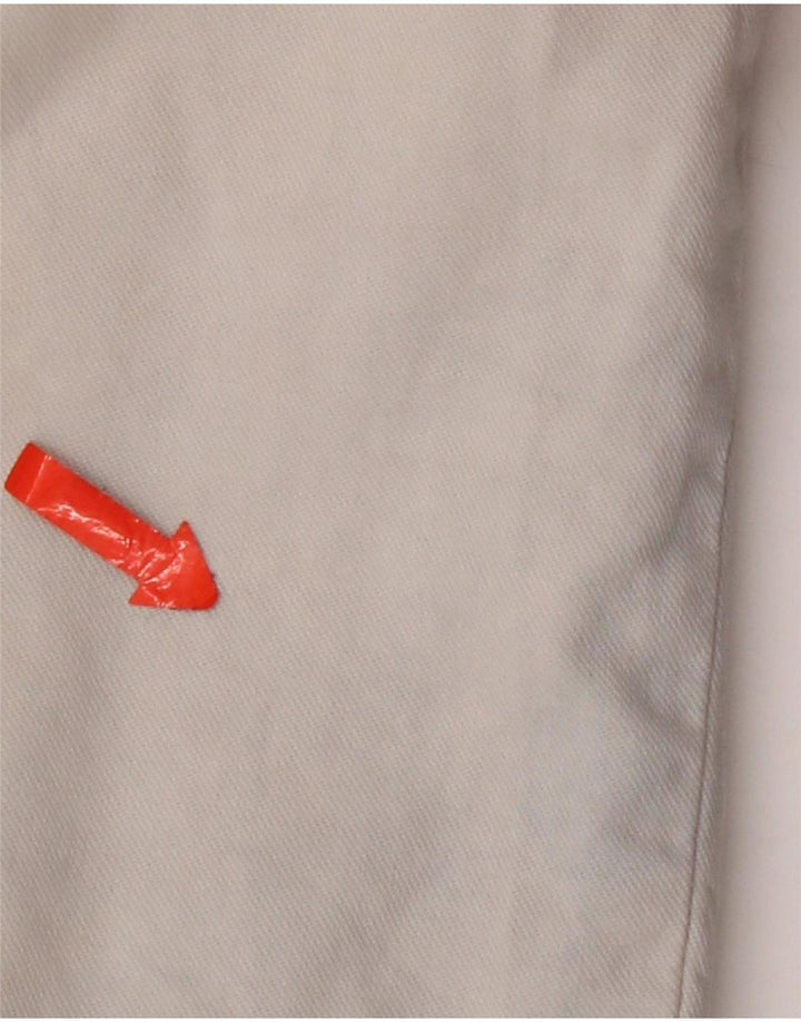 Vintage Chino Shorts til mænd W36 Large Grå Bomuld