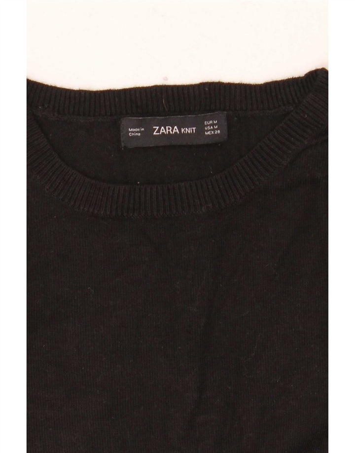 Zara Dame Jumper Sweater UK 12 Medium Sort