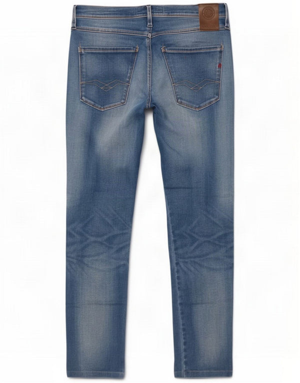 Replay Mens Slim Jeans W29 L30 Blue Cotton