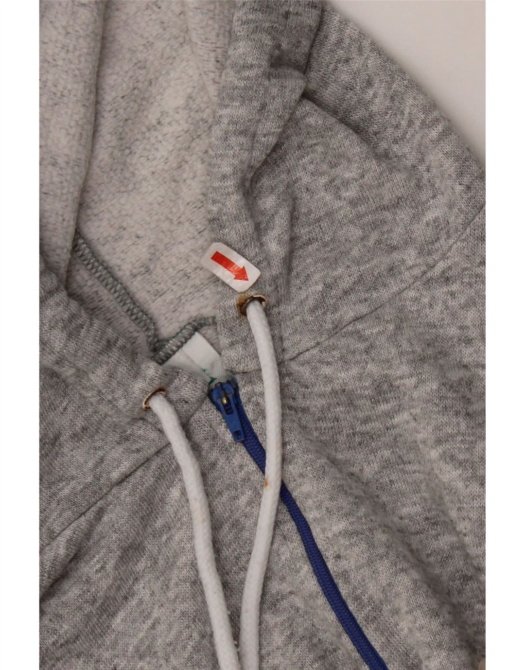 DIADORA Oversized grafisk hættetrøje til kvinder UK 12 mellemgrå