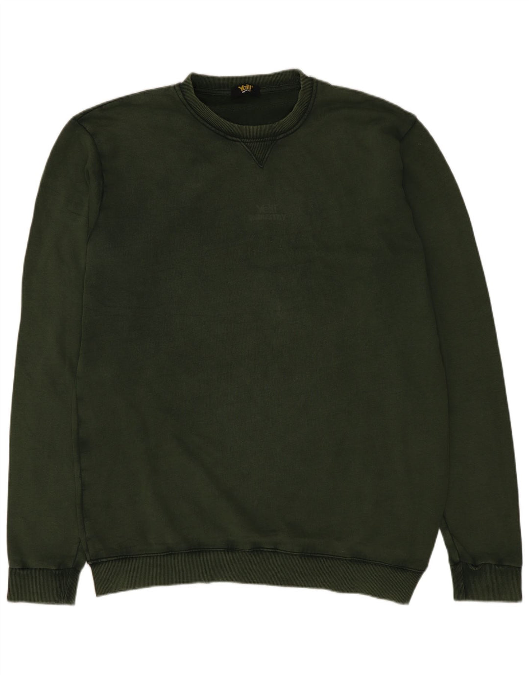Råb! Herre sweatshirt jumper stor grøn bomuld