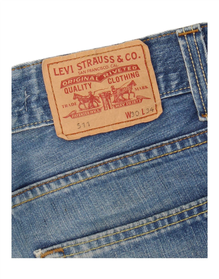 Levi's Dame 511 Slim Jeans W30 L28 Blå