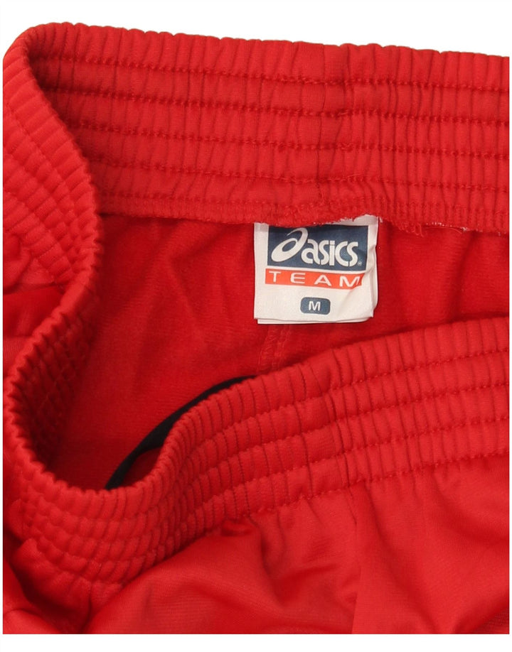 Asics Graphic Tracksuit Bukser til kvinder UK 12 Medium Red Polyester