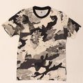 Adidas Herre T-Shirt Top Lille Grå Camouflage Bomuld