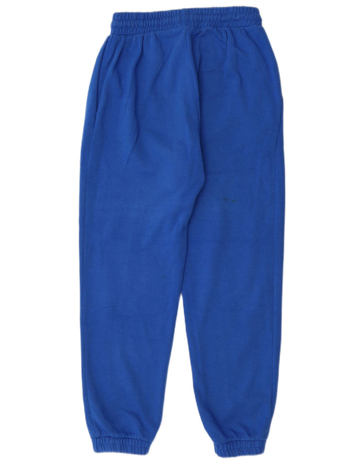 Zara Dame træningsdragt Bukser Joggers UK 14 Large Blue Polyester