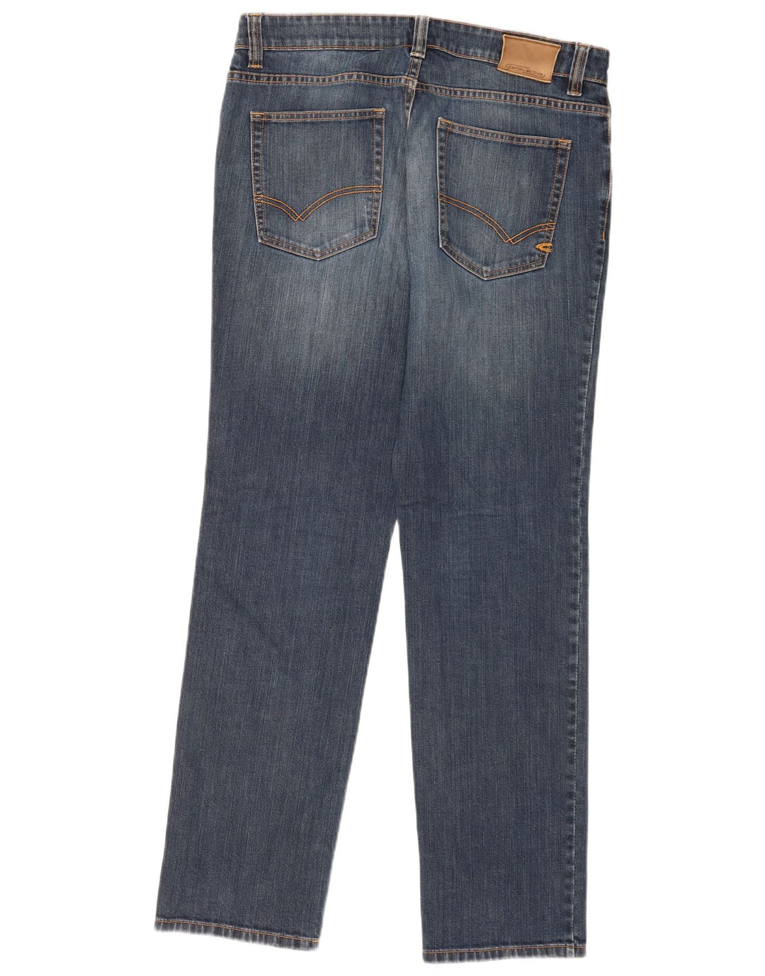 Camel Active Straight Jeans til mænd W34 L32 Blå Bomuld