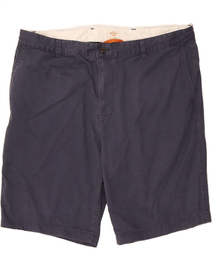 DOCKERS Mens Chino Shorts W42 2XL Navy Blue Cotton Vintage Dockers and Second-Hand Dockers from Messina Hembry 
