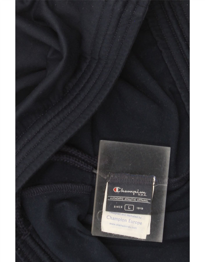 Champion Herre træningsdragt Bukser Large Navy Blue Polyester