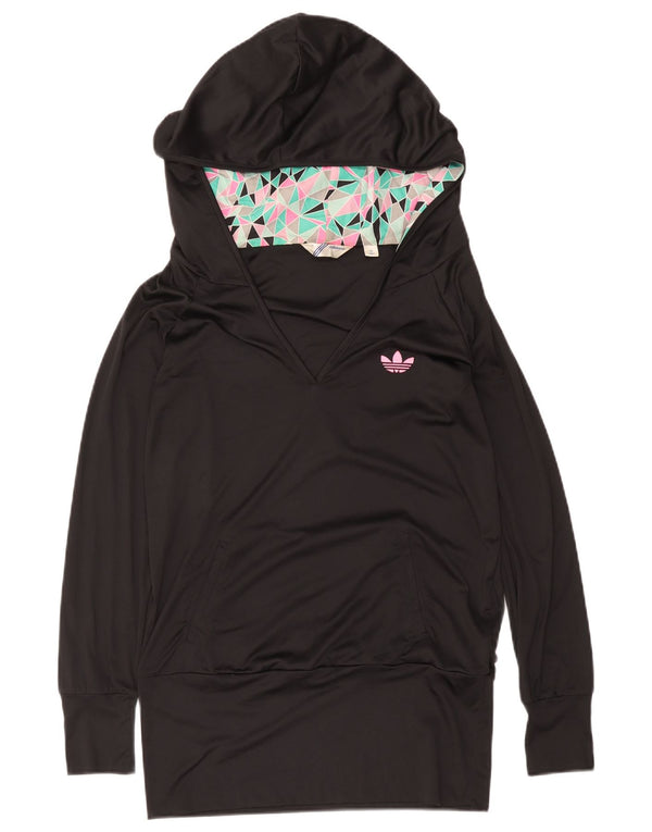 Adidas Dame Hættetrøje EU 38 Medium Sort Polyester