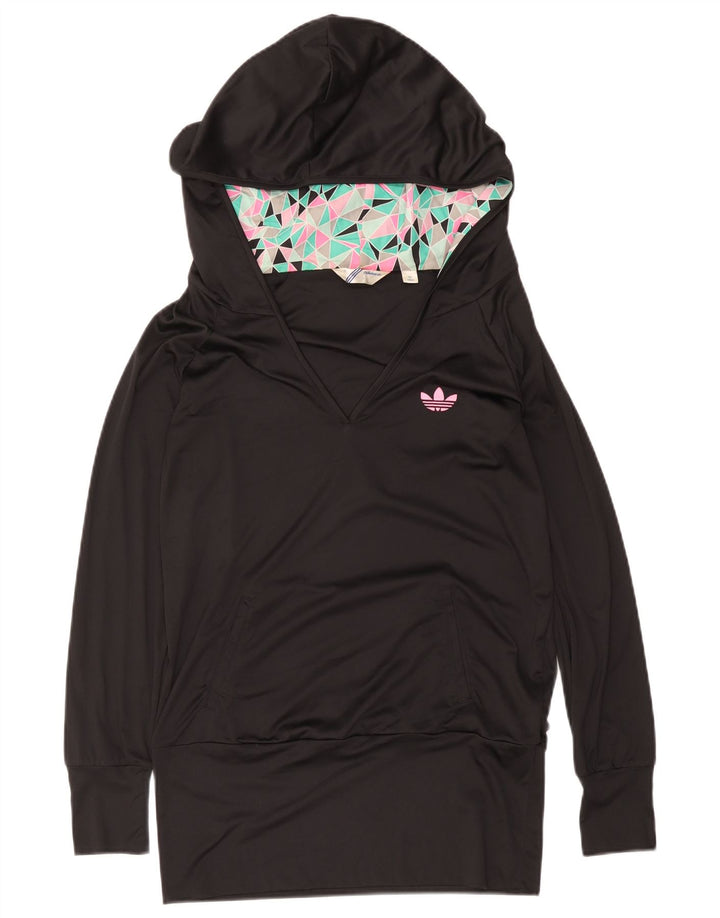 Adidas Dame Hættetrøje EU 38 Medium Sort Polyester