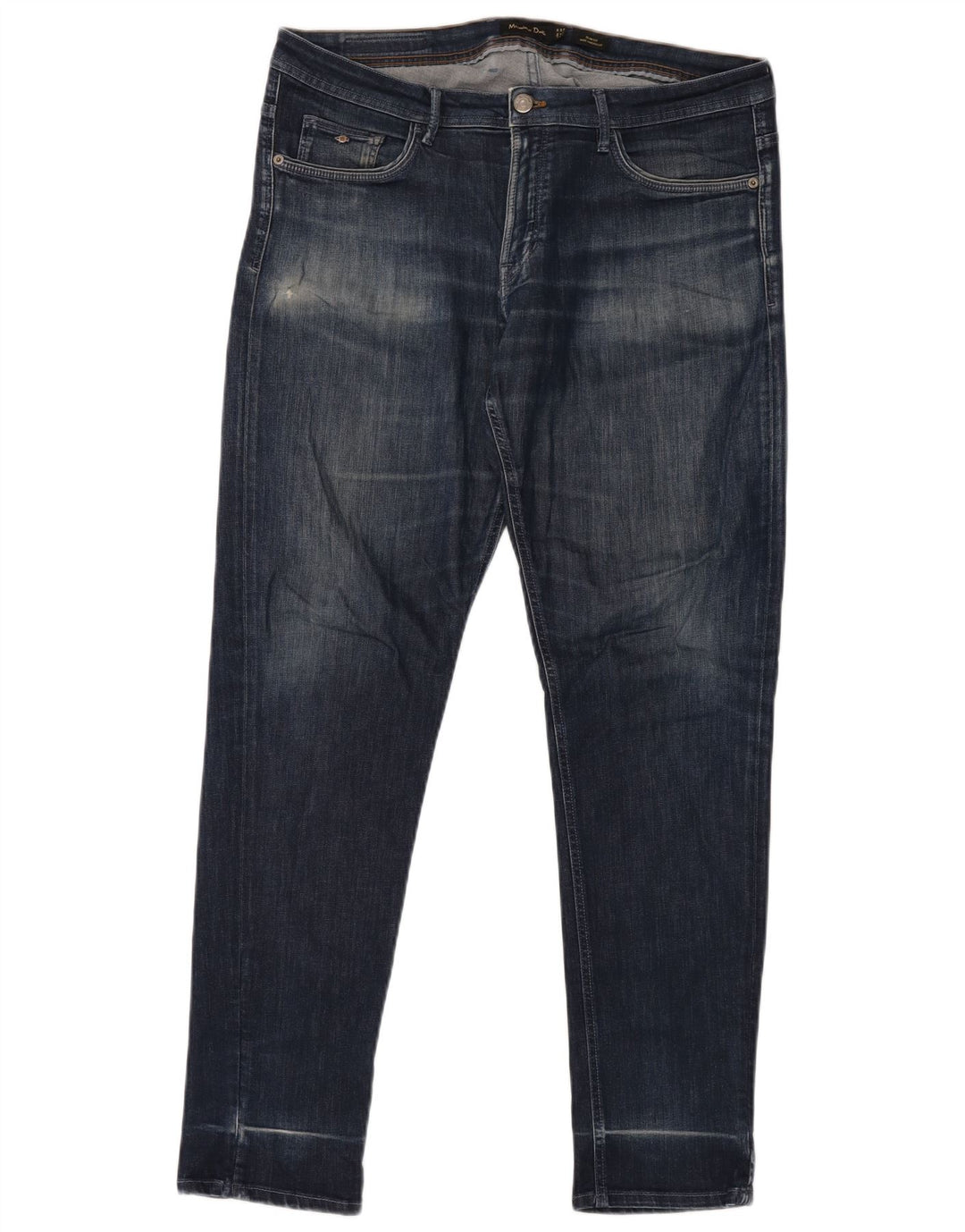 MASSIMO DUTTI Herre Slim Jeans EU 48 XL W38 L32 Blå