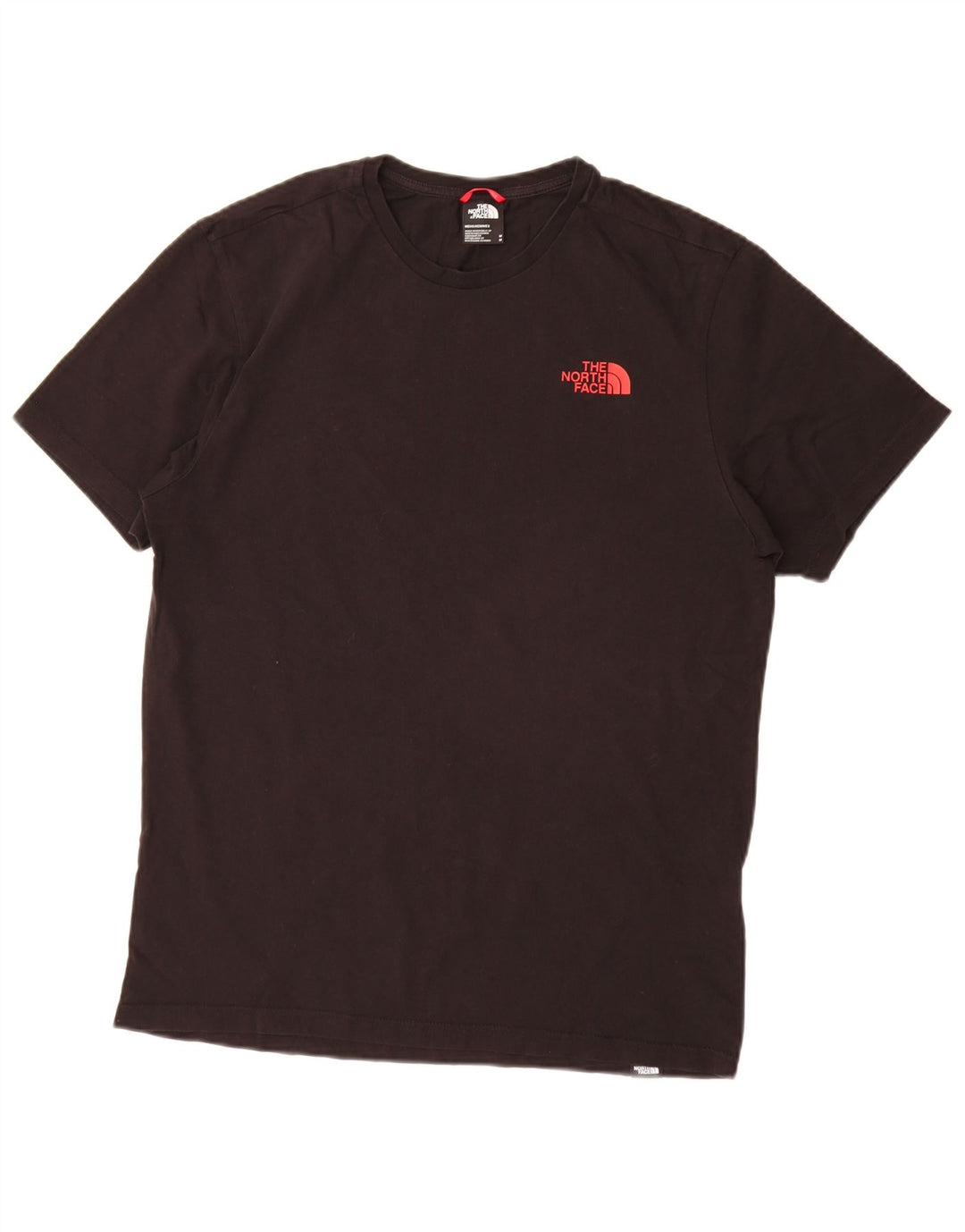The North Face Herre grafisk T-shirt Top Medium Sort Bomuld
