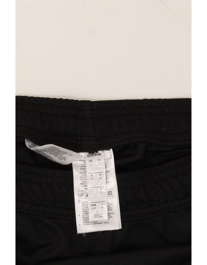 ADIDAS Mens Tracksuit Trousers Small  Black Polyester Vintage Adidas and Second-Hand Adidas from Messina Hembry 
