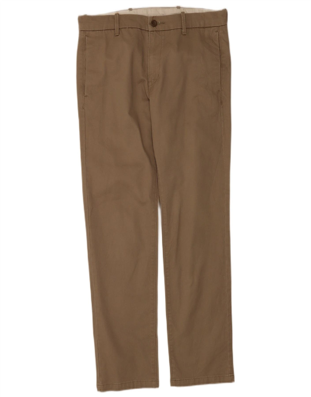 Levi's Slim Chino-bukser til mænd W30 L32 Beige bomuld
