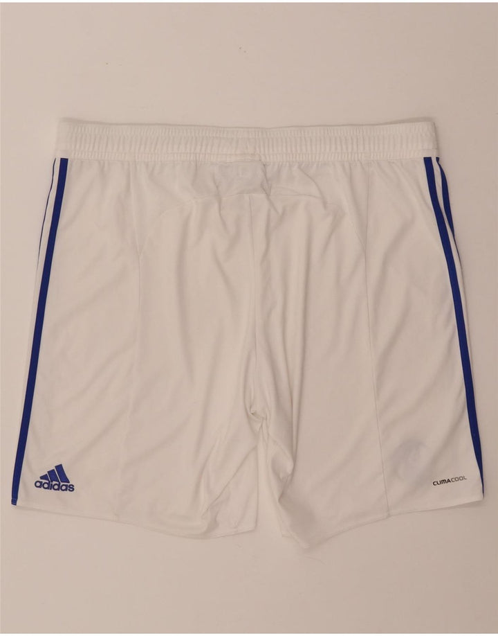 Adidas Herre Climacool Sport Shorts 2XL Hvid Polyester